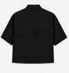 Sniperz Zip up boxy shirt