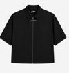 Sniperz Zip up boxy shirt