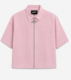 Sniperz Zip up boxy shirt